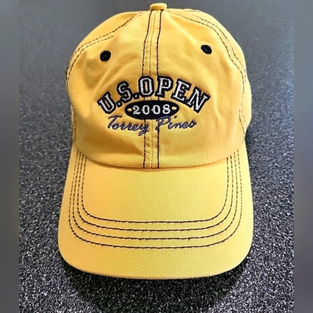 108th US Open Torrey Pines 2008 Golf Cap Ahead Extreme Yellow OSFM